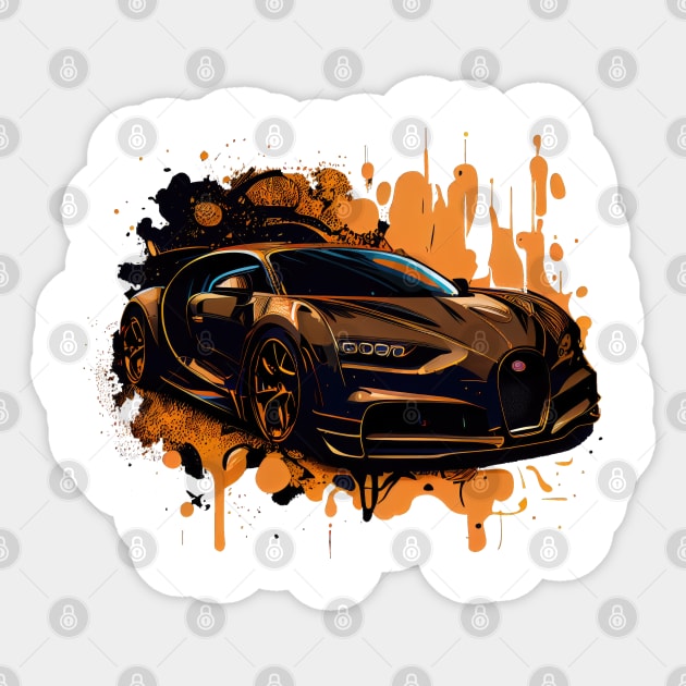 Bugatti Chiron Sticker by remixer2020